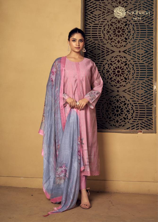 Ahaana By Sadhana Muslin Silk Digital Printed Salwar Kameez Wholesale Price In Surat